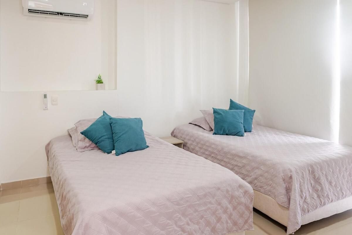 Moderno Y Lujoso Con Vista Al Mar Piso19 - Cerca A La Ciudad Amurallada Apartamento Cartagena