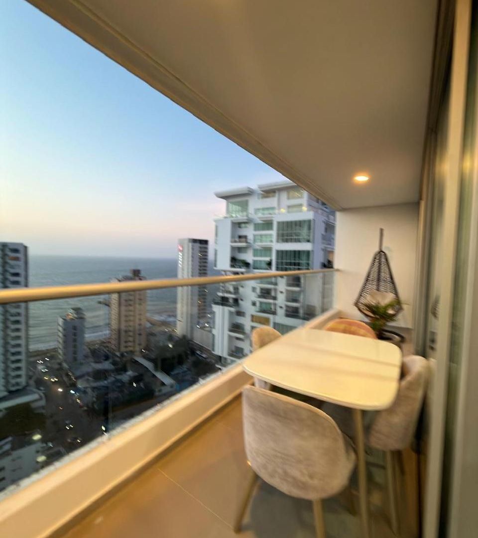 Moderno Y Lujoso Con Vista Al Mar Piso19 - Cerca A La Ciudad Amurallada *