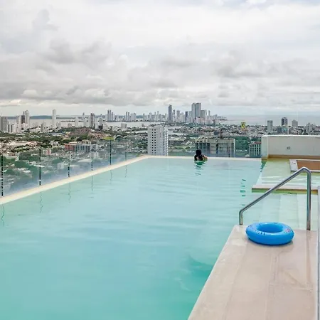 Moderno Y Lujoso Con Vista Al Mar Piso19 - Cerca A La Ciudad Amurallada * Cartagena