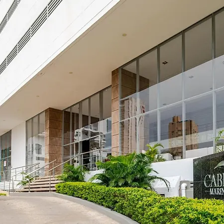 Moderno Y Lujoso Con Vista Al Mar Piso19 - Cerca A La Ciudad Amurallada Cartagena