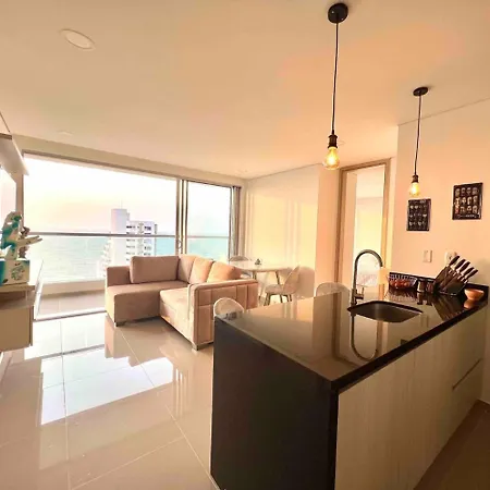 Apartamento Moderno Y Lujoso Con Vista Al Mar Piso19 - Cerca A La Ciudad Amurallada *