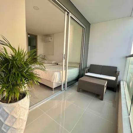 Apartamento Moderno Y Lujoso Con Vista Al Mar Piso19 - Cerca A La Ciudad Amurallada *