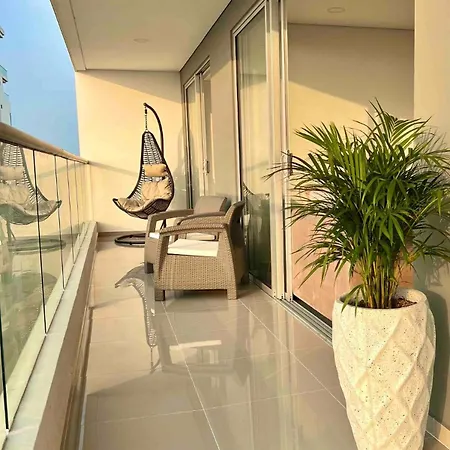 Moderno Y Lujoso Con Vista Al Mar Piso19 - Cerca A La Ciudad Amurallada Cartagena